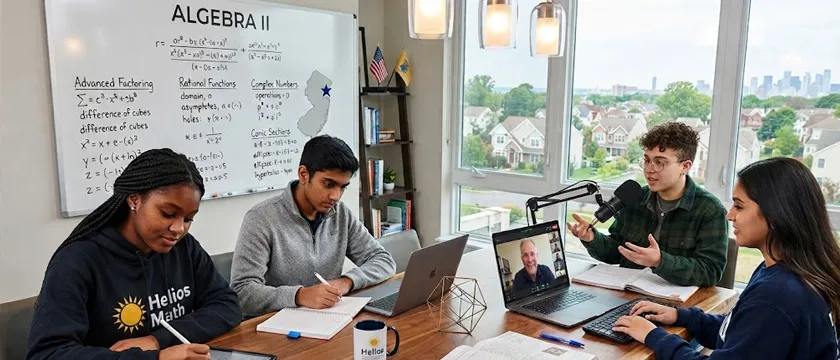 Online Algebra 2 Tutor in New Jersey